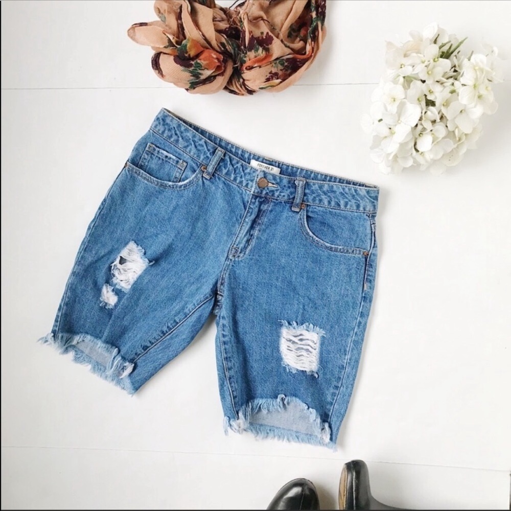 3/$20 Forever 21 Jean Shorts